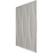 Ekena Millwork 19 5/8in. W x 19 5/8in. H Willow EnduraWall Decorative 3D Wall Panel Covers 2.67 Sq. Ft. WP20X20WWBAL - alternate 2